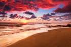Sunset at Playa Matapalo, Puntarenas Province, Costa Rica Art Print